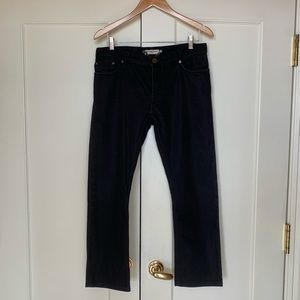 Burberry Men’s Black Button Fly Jeans Size 32